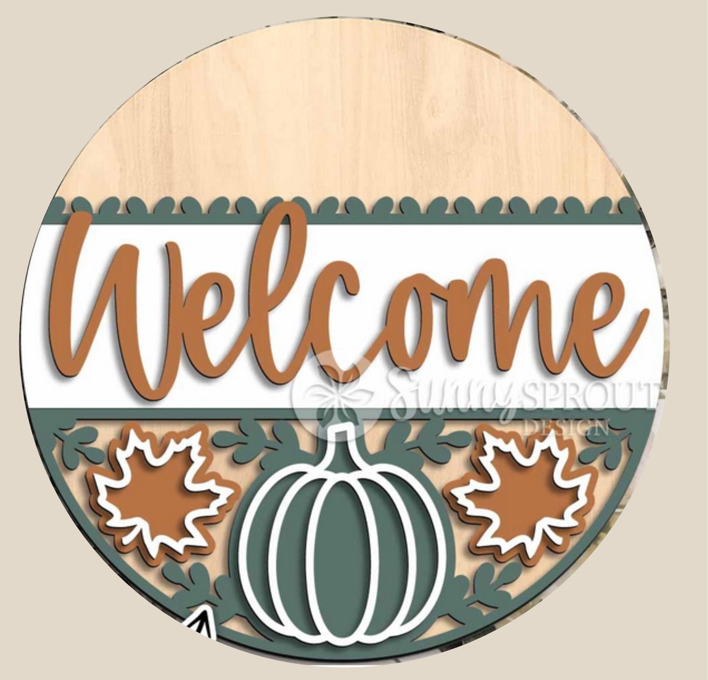 0006 - Welcome Pumpkin Leaf