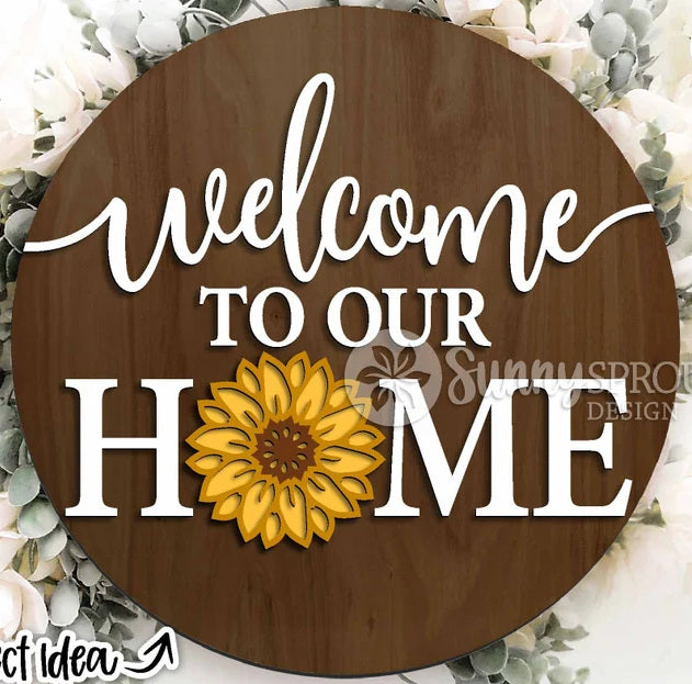 2006 - 3D Round Welcome to Our Home