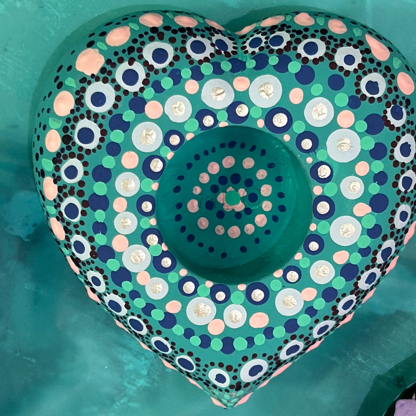 002 - Dot Painted Tealight Holder - FEB 16 - 1PM