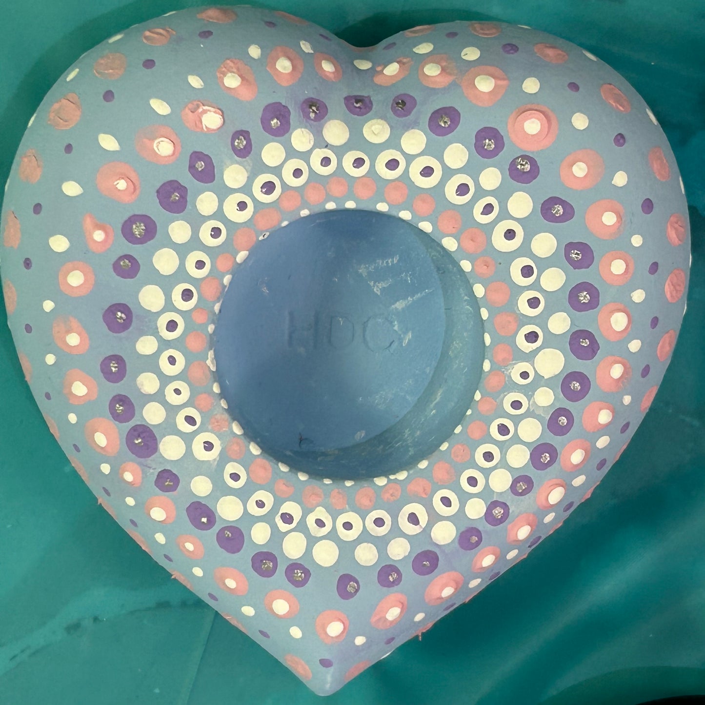 002 - Dot Painted Tealight Holder - FEB 16 - 1PM