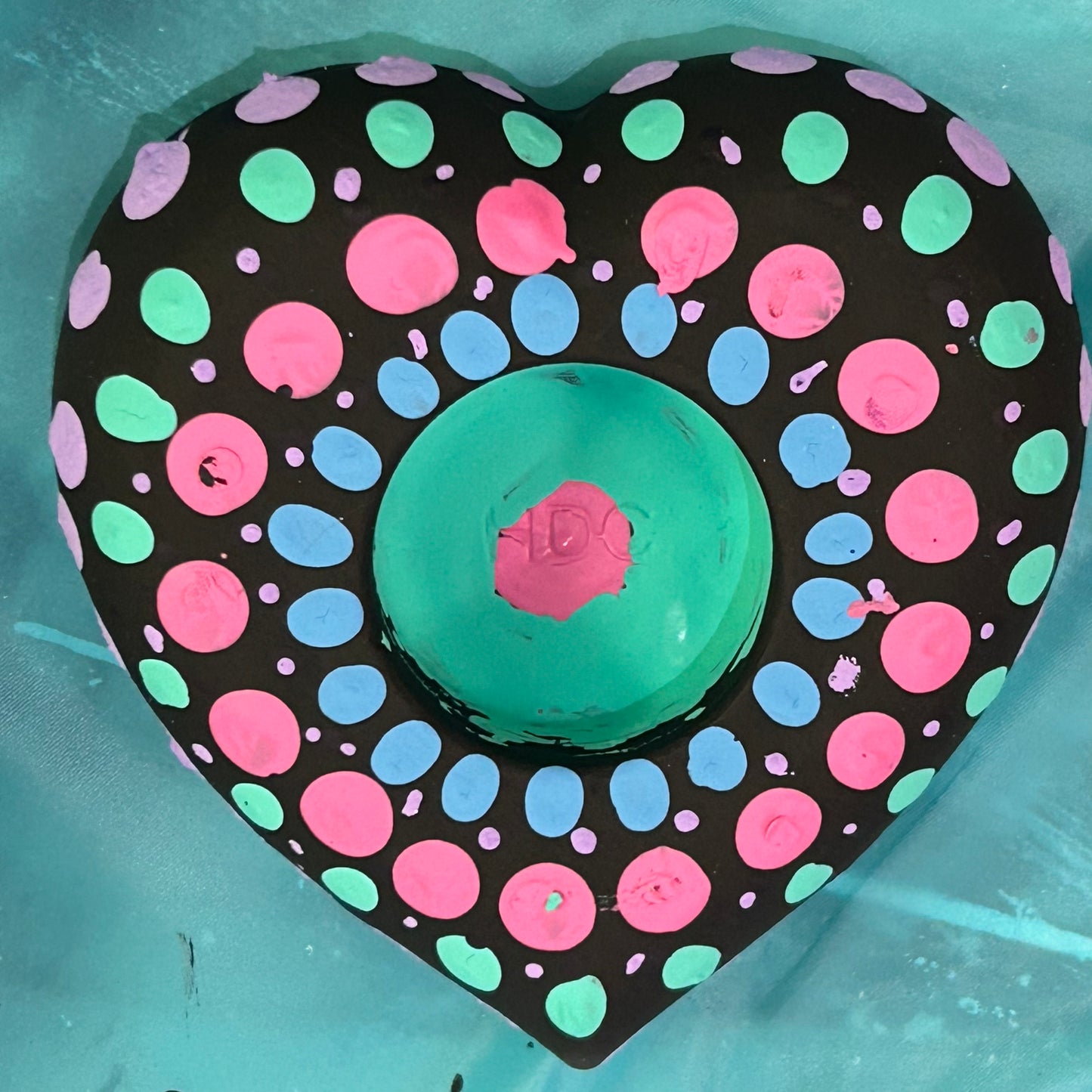 002 - Dot Painted Tealight Holder - FEB 16 - 1PM