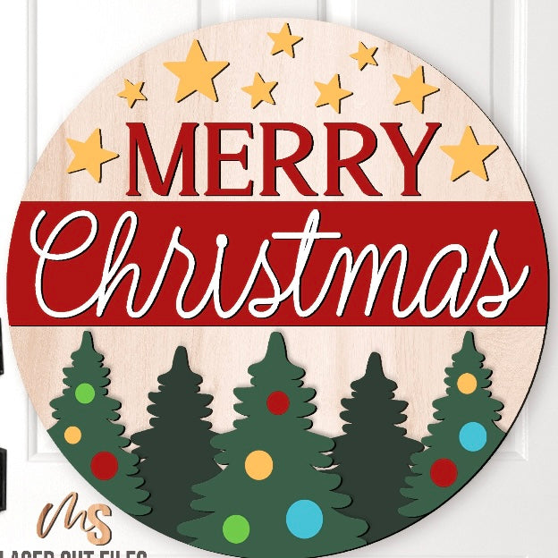 2117 - Merry Christmas Forest
