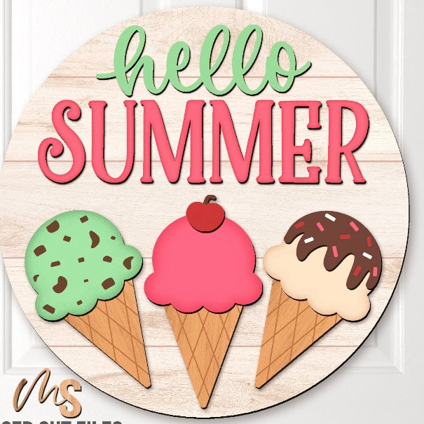 2118 - Hello Summer Cones