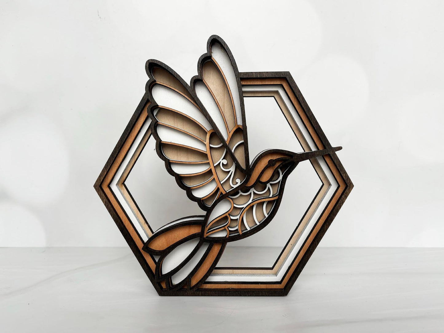 3101 - Layered Hummingbird