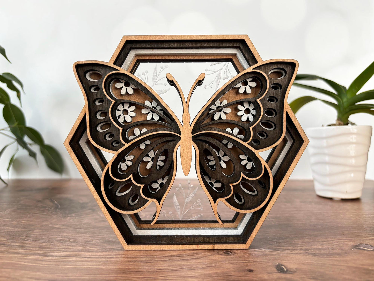 3100 - Layered Butterfly