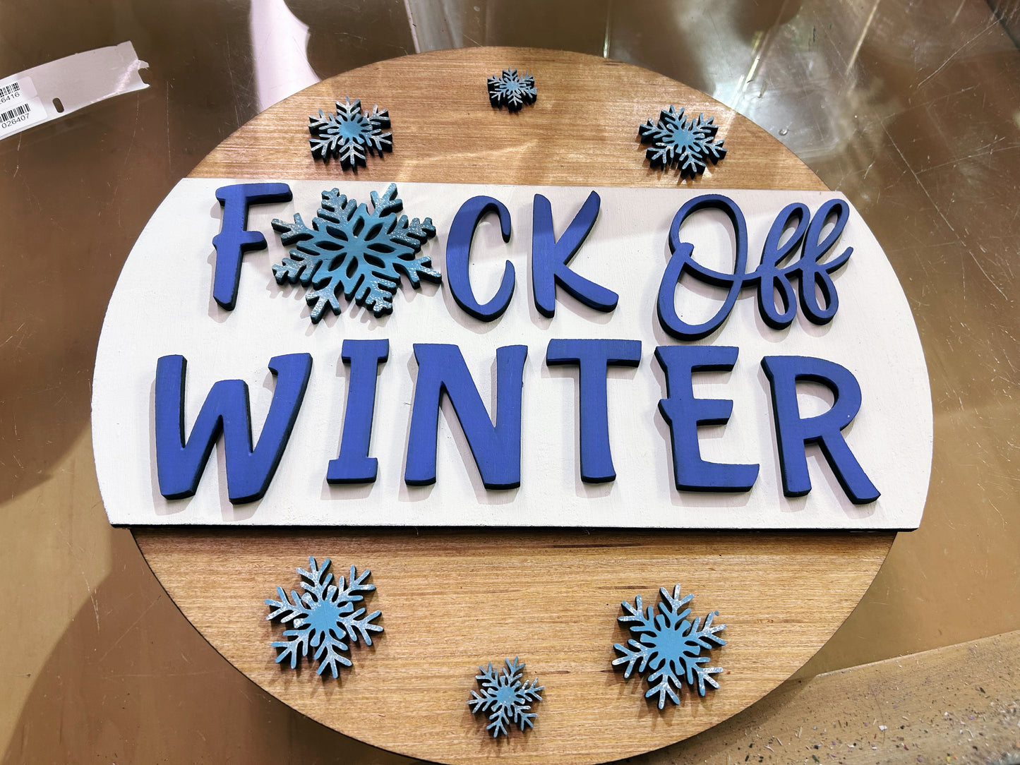 3D PROJECT - F*CK Off Winter