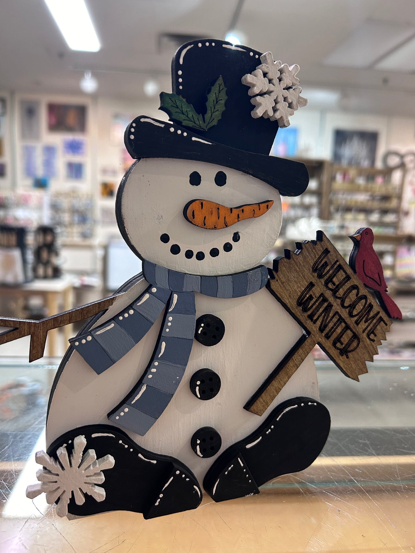 3D PROJECT - Welcome Winter Shelf Sitter