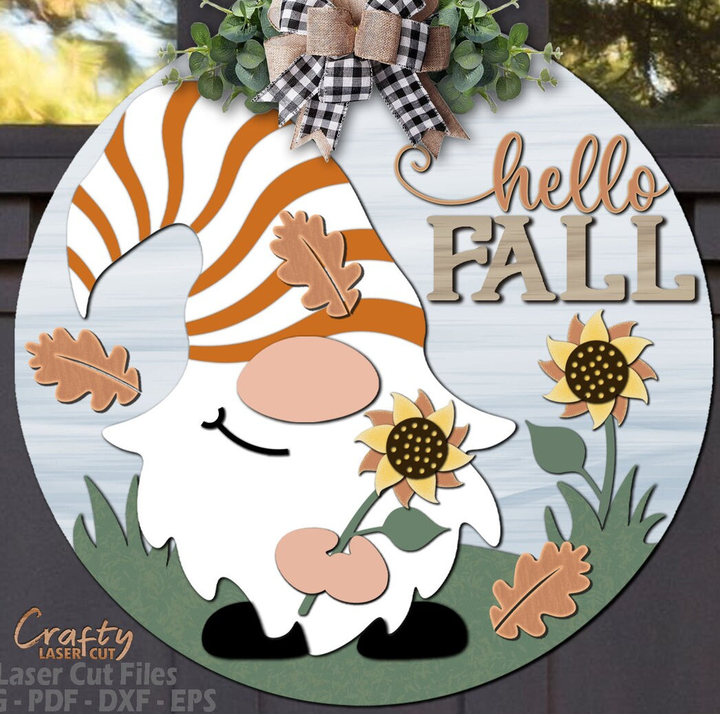 3D PROJECT -Fall Gnome Hello