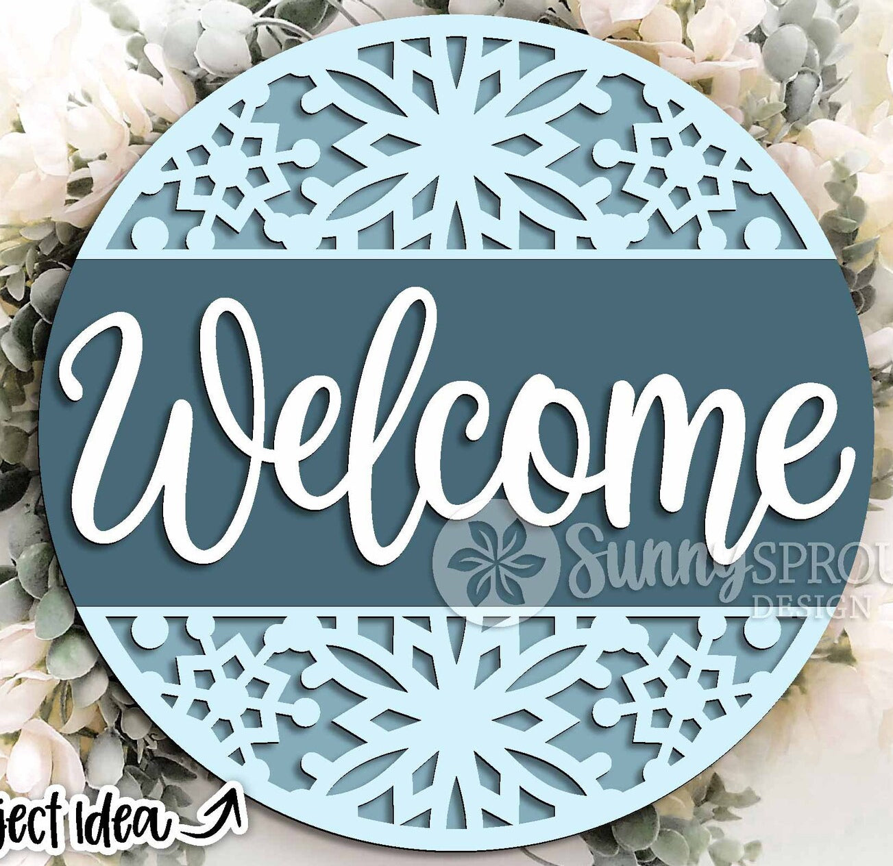 3D PROJECT - Snowflake Welcome