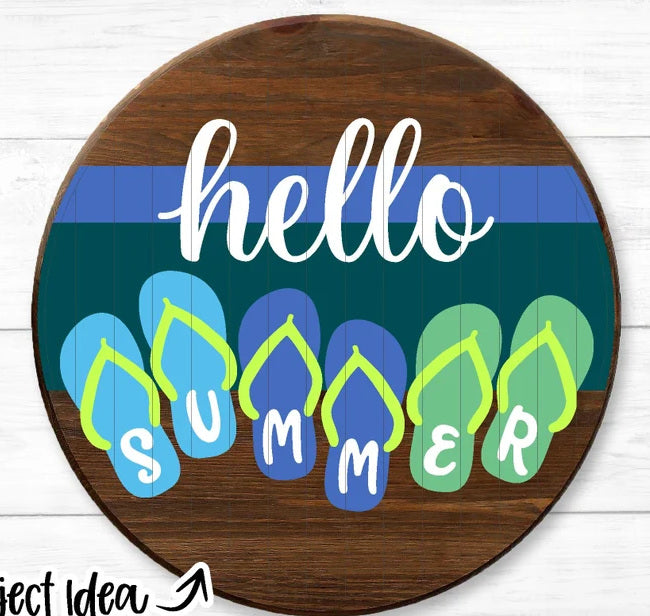 3D PROJECT - Flip Flop Summer