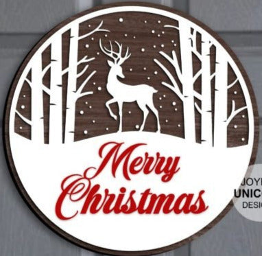 3D PROJECT - Merry Christmas Deer