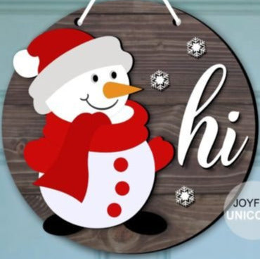 3D PROJECT - Hi Snowman