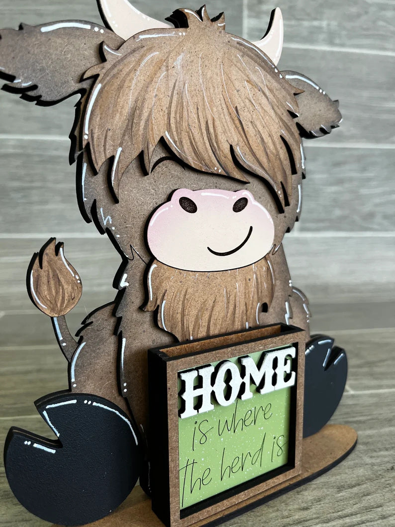3D PROJECT - Highland Cow