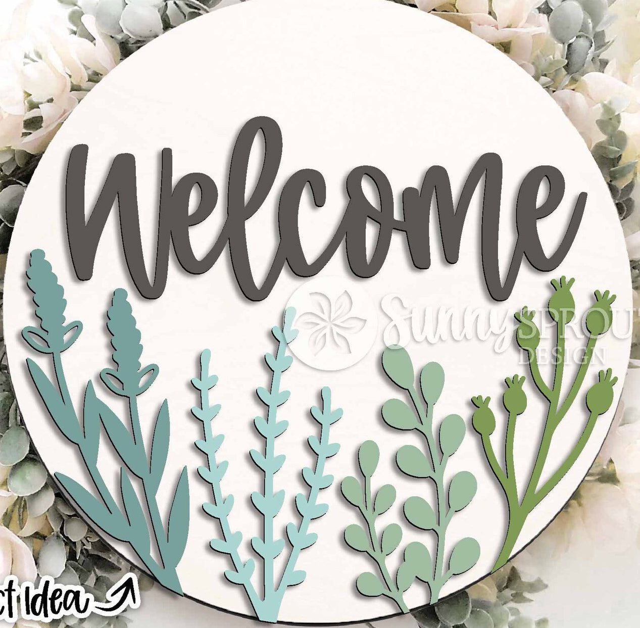 3D PROJECT - Welcome Wildflower