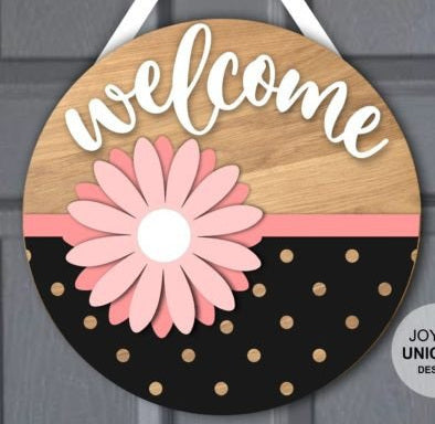 3D PROJECT - Daisy Welcome Round