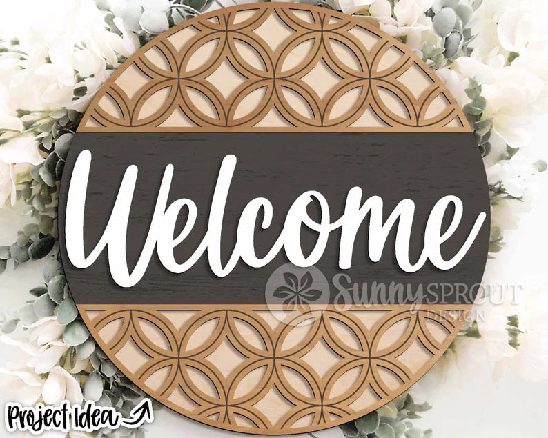 3D PROJECT - Decorative Welcome 2