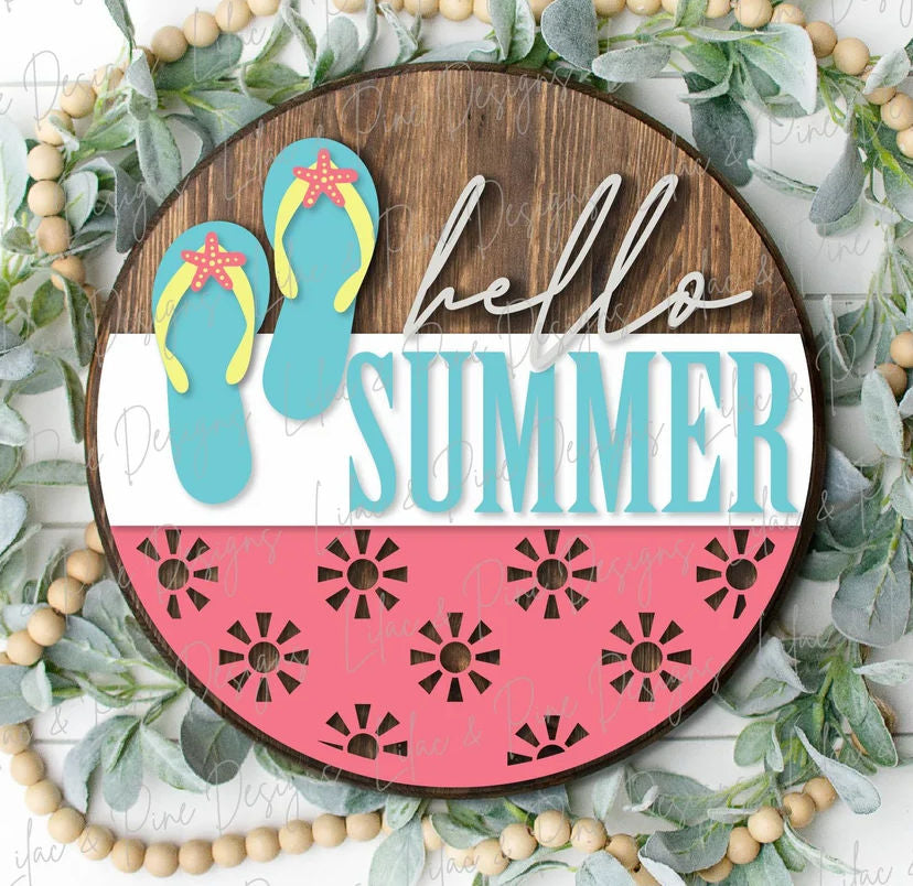 3D PROJECT - Flip Flop Summer