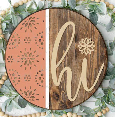 3D PROJECT - Decorative Welcome