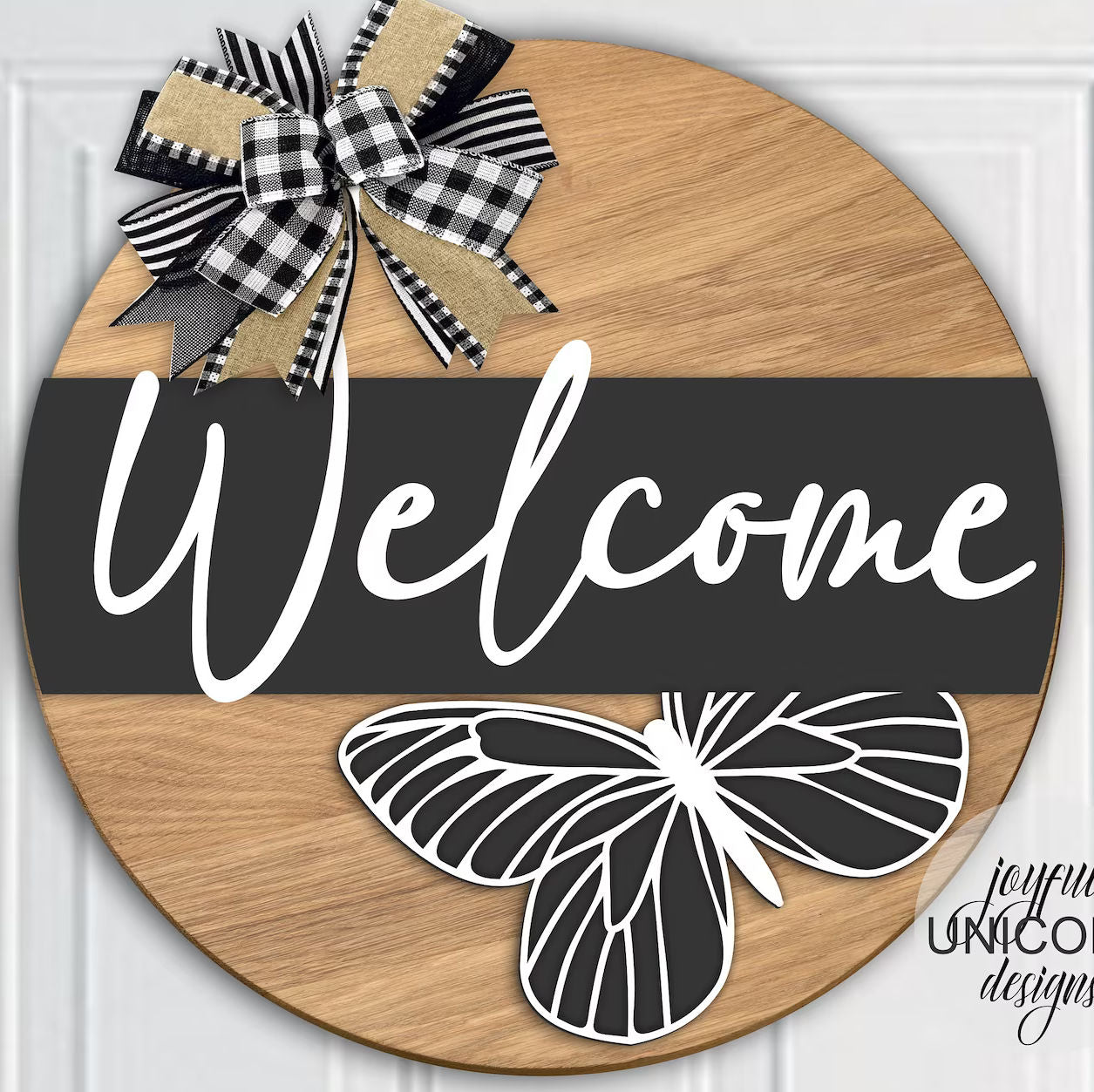 3D PROJECT - Butterfly Welcome
