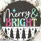 2011 - 3D Round Merry & Bright 2