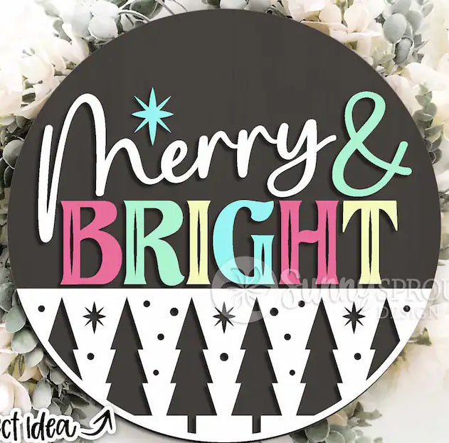 2011 - 3D Round Merry & Bright 2