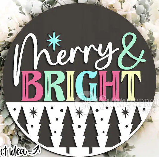 2011 - 3D Round Merry & Bright 2