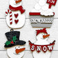 2014 - 3D Snowman Ornament Set