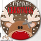 2120 -  Merry Christmas Reindeer