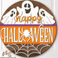 2125 - Ghost + Spiderweb Halloween