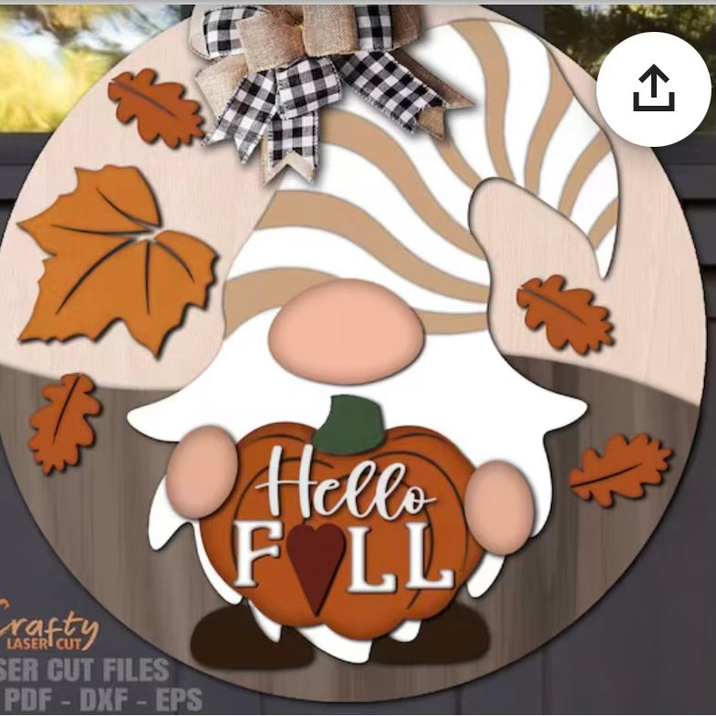 2105 - Hello Fall Gnome