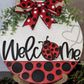 2166 - Ladybug Welcome