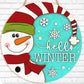 2150 - Hello Winter Snowman