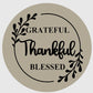 3D PROJECT - Grateful Thankful Blessed
