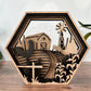 3102 - Layered Farm Scene