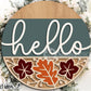 3D PROJECT - Hello with Leaves
