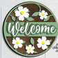 3D PROJECT - Floral Welcome Round