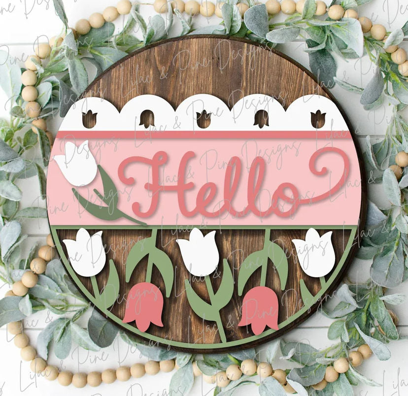 3D PROJECT - Tulip Hello
