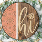3D PROJECT - Decorative Welcome