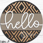 3D PROJECT - Geometric Hello