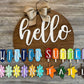 3D PROJECT- Interchangeable Hello Seasonal Round